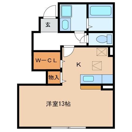 ベル・コリーヌ　シュンの物件間取画像